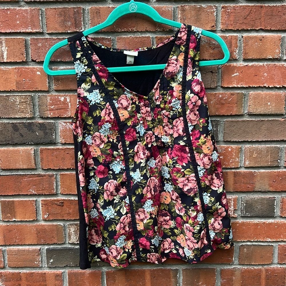 Merona Floral Tank Top